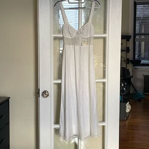 New Danielle Bernstein x macys lace sleepwear intimate maxi slip dress size M